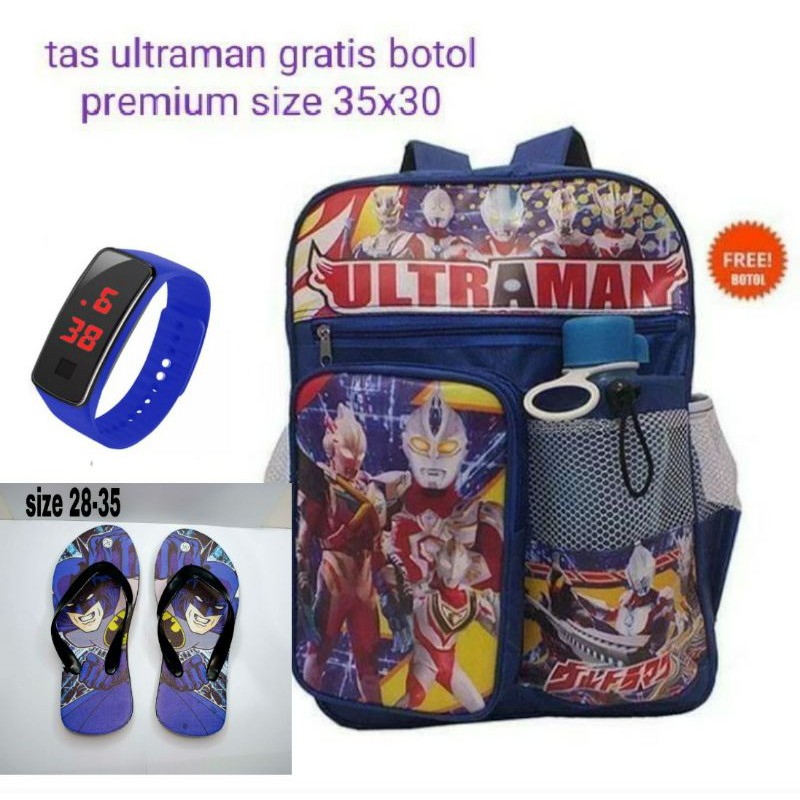 tas rangsel  tas rangsel anak tk sd tas berhadiah botol jam sandal