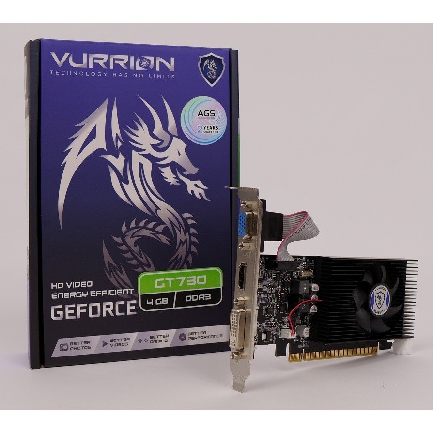 VGA Card VURRION GT730 Ddr3 4Gb 128bit Garansi Resmi