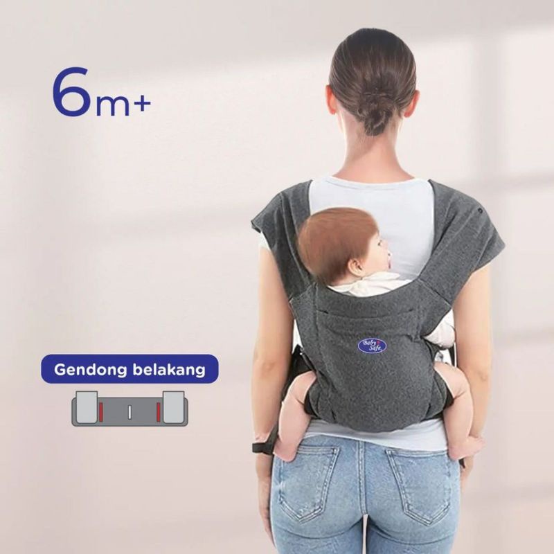 Baby Safe M-Shape Carrier BC010 - gendongan bayi m shape