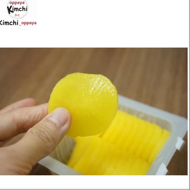 

Grosir Danmuji Acar Lobak korea 400 gram homemade /