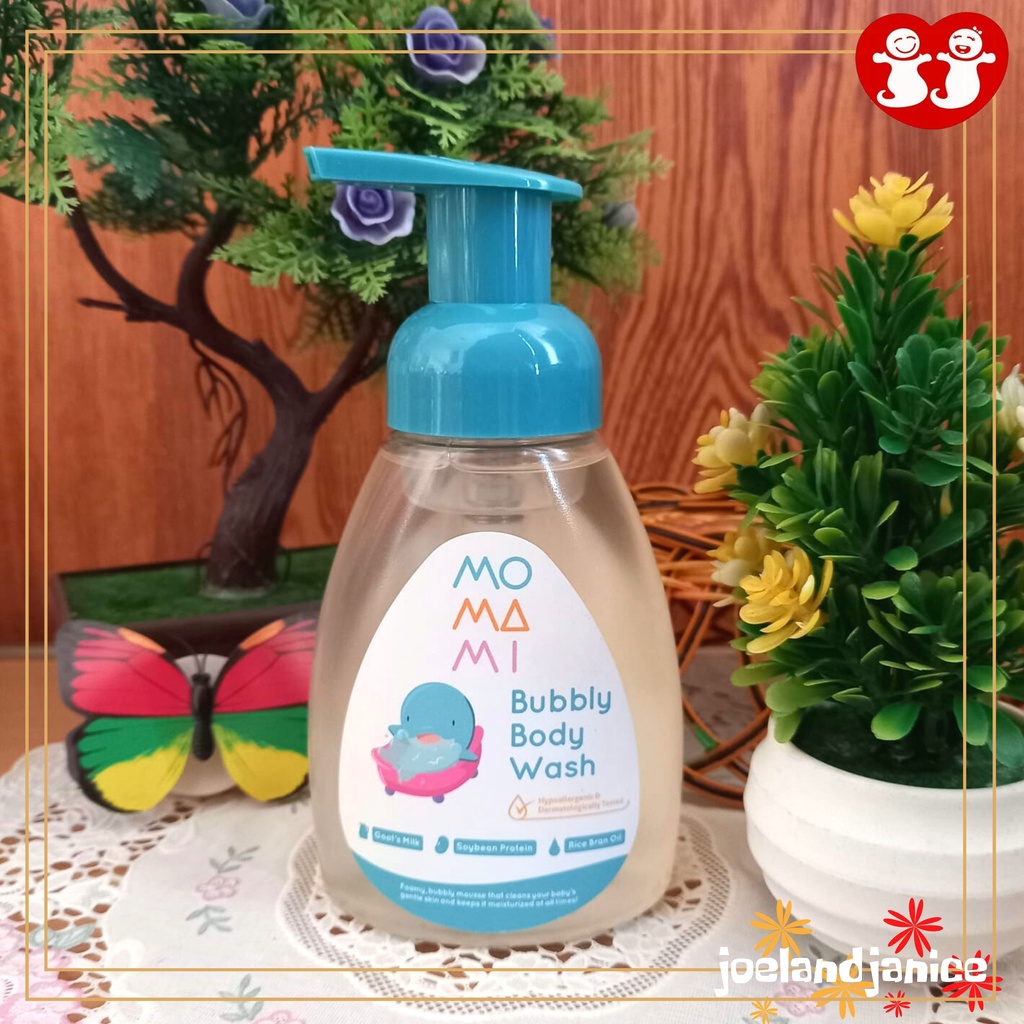 Momami Baby Bubbly Body Wash - Sabun Mandi Bayi (250 mL)