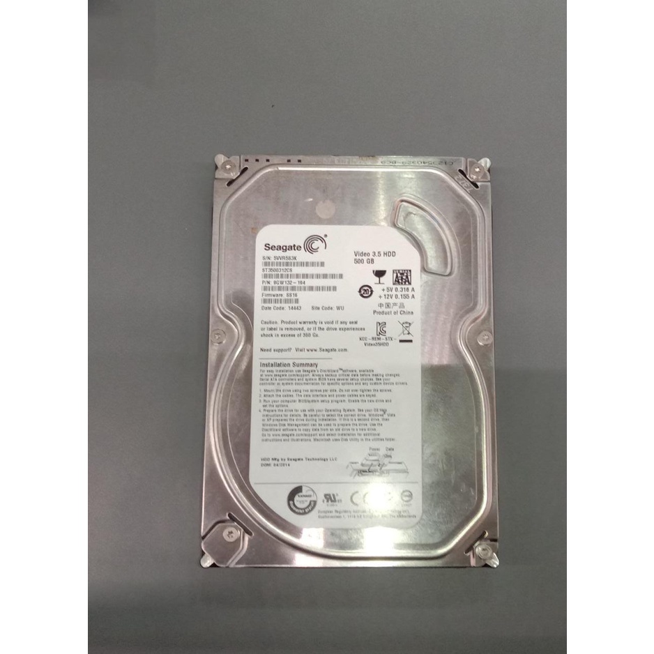 Hardisk Seagate 500gb PC