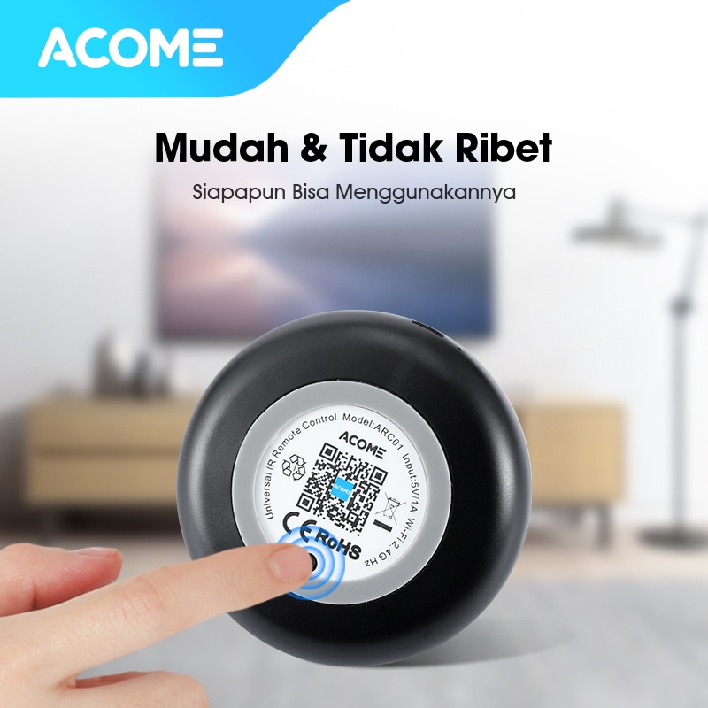 Acome Smart Universal Remote Control Infrared Garansi Resmi 1 Tahun ARC01