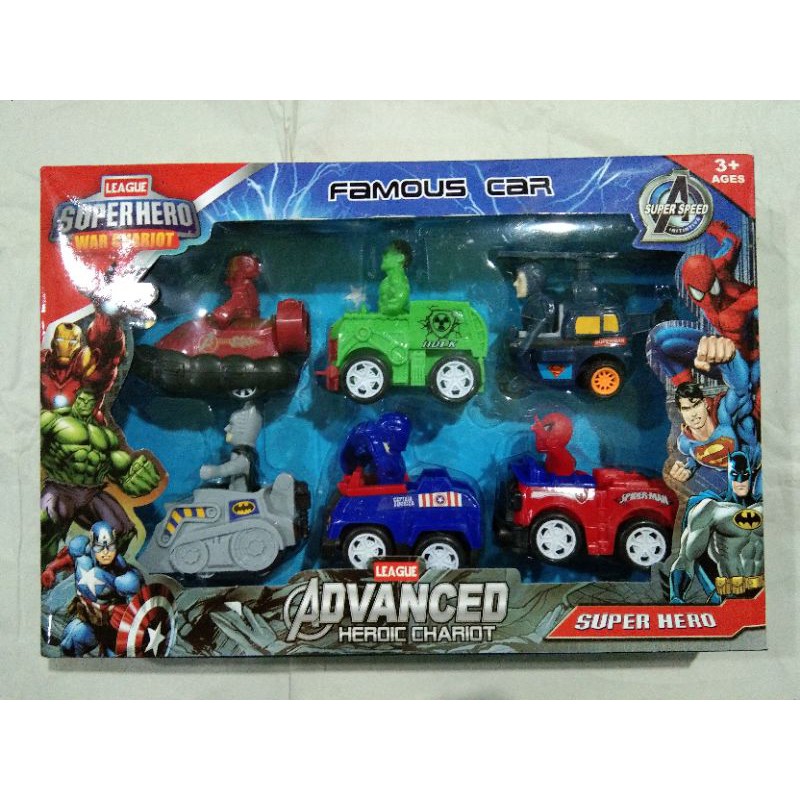 Super heroes famous car