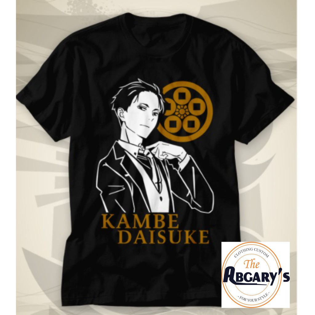 Kaos Anime Jepang Millionaire Detective Balance Unlimited Daisuke Kambe Tshirt Unsex Cewek Cowok