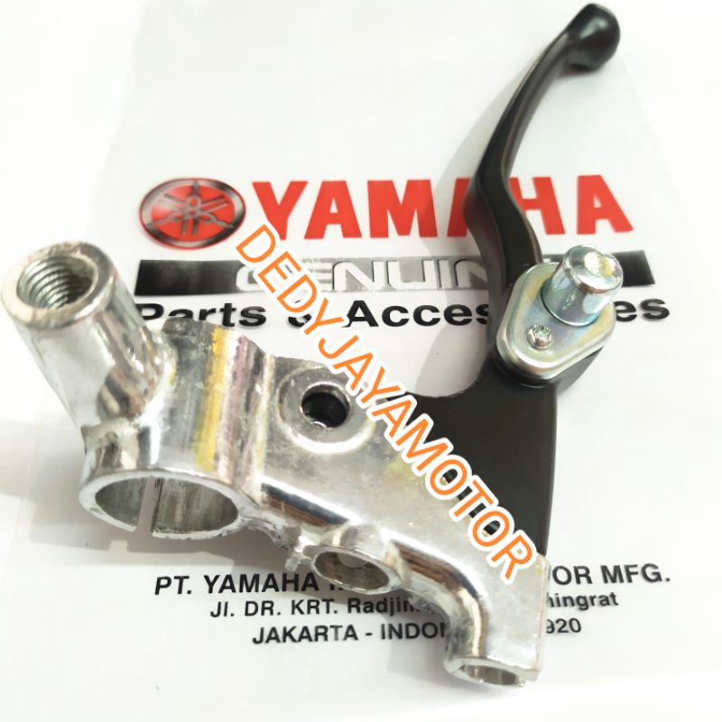 Handel handle rem kiri Aerox 150 silver + dudukan spion kiri Aerox 125 Aerox 150 Aerox 155 Lexi dudukan spion kiri Aerox + handel rem kiri Aerox 150 kualitas ori