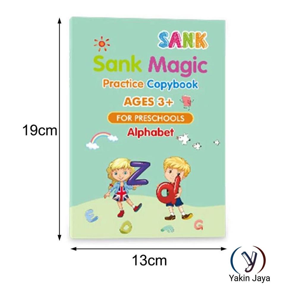 

Terupdate Hari Ini!! Sank Magic 4 set Magic Practice Book / Buku Edukasi 3D Belajar Pintar Menulis TK 834TYCO