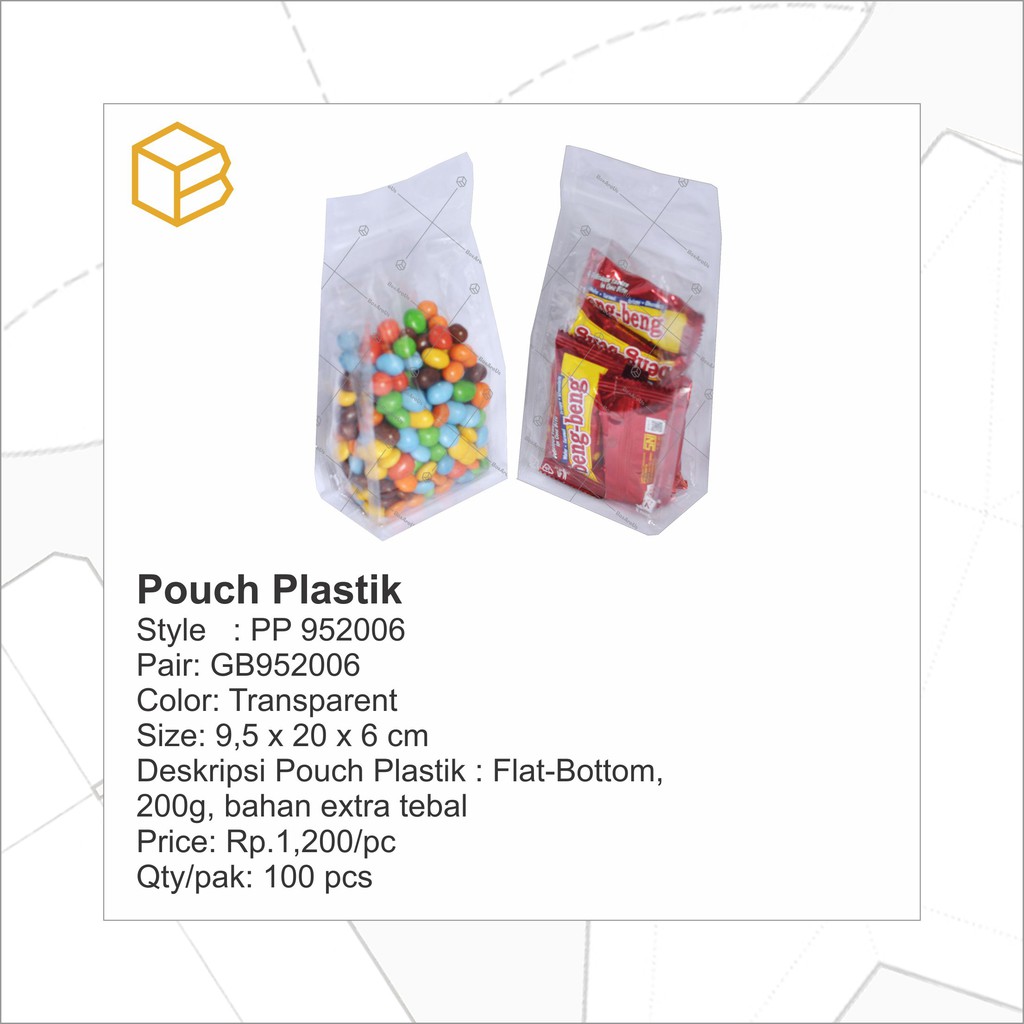 Pouch Plastik / Plastik Klip / Plastik Makanan