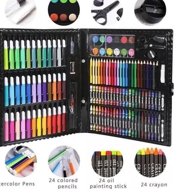 

Sale ⭐Dreamyhouse⭐150PCS Crayon Set Pensil Warna dan Alat Gambar / Alat Tulis & Lukis Menggambar Mel