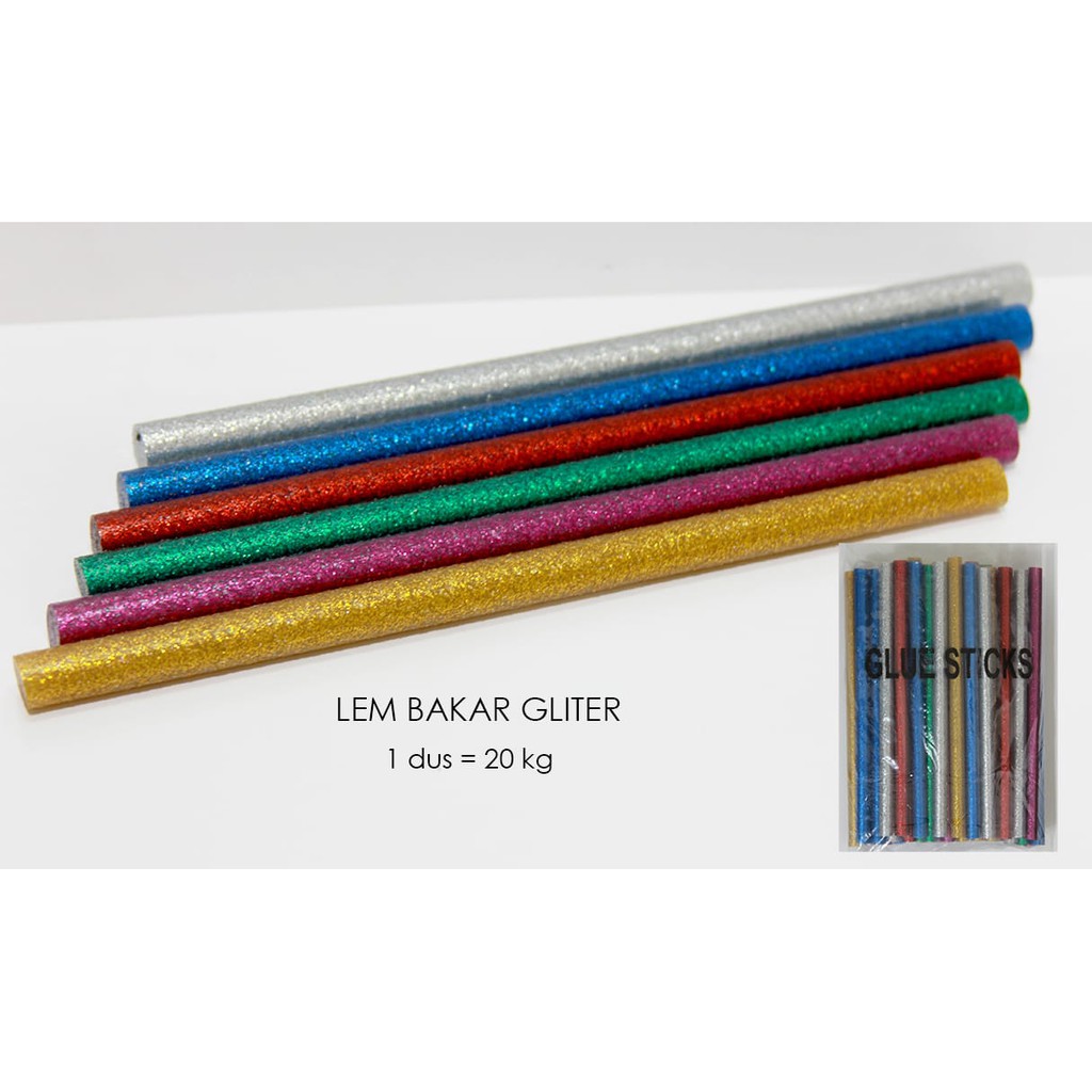 

[1 Bungkus] Isi Lem Bakar Glitter / Refill Glue Gun / Isi Lem Tembak Glitter