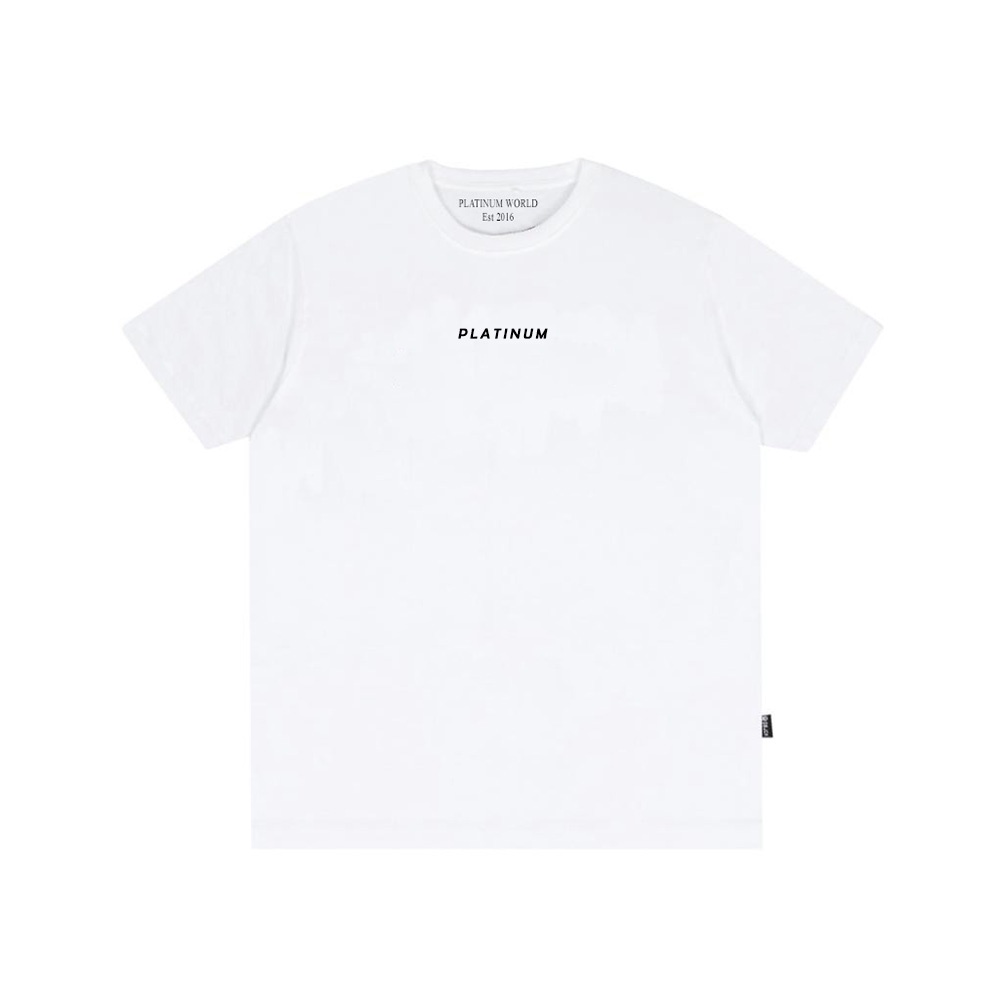 T-Shirt Kaos Small Platinum World Authentic Quality