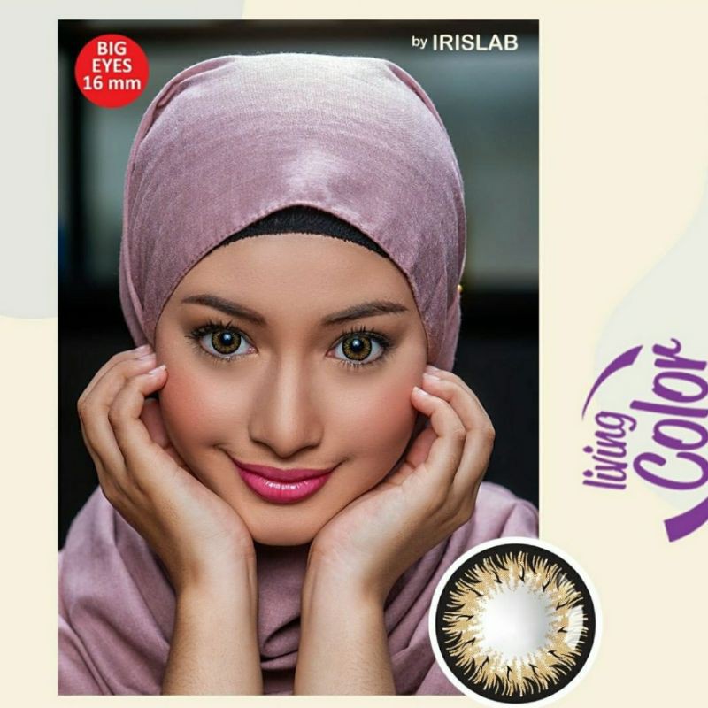 Softlens LIVING COLOR MISTIQUE 16 MM by IRISLAB / WARNA BLACK