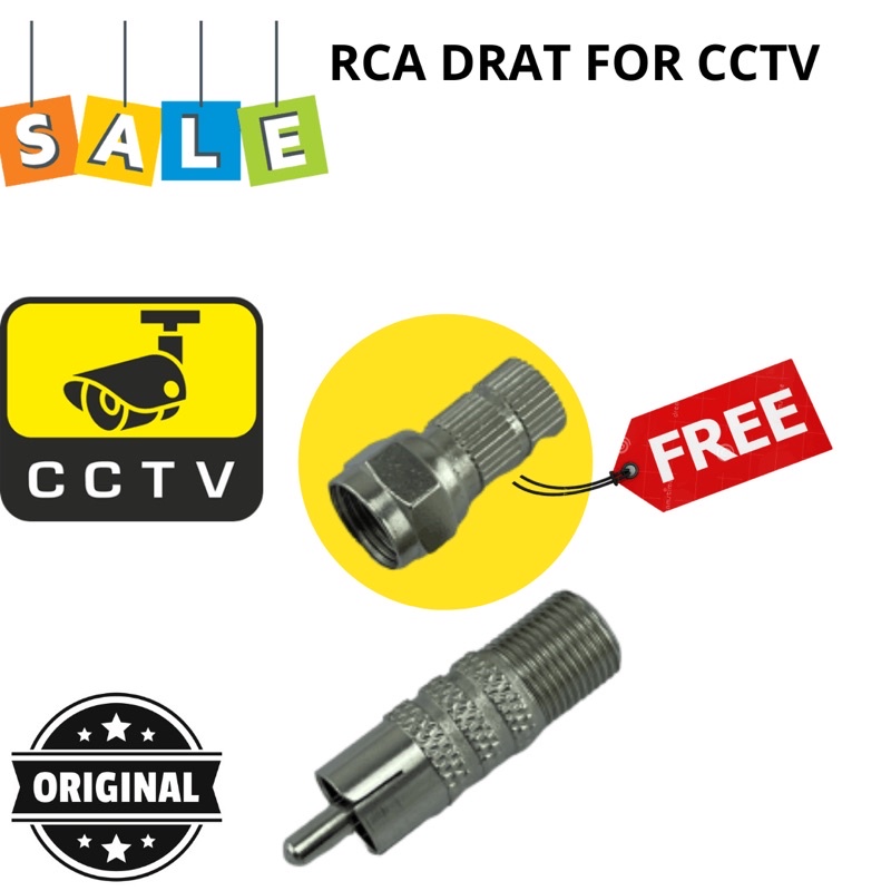 KONEKTOR Jack RCA drat plus ring F CONNECTOR RCA DRAT