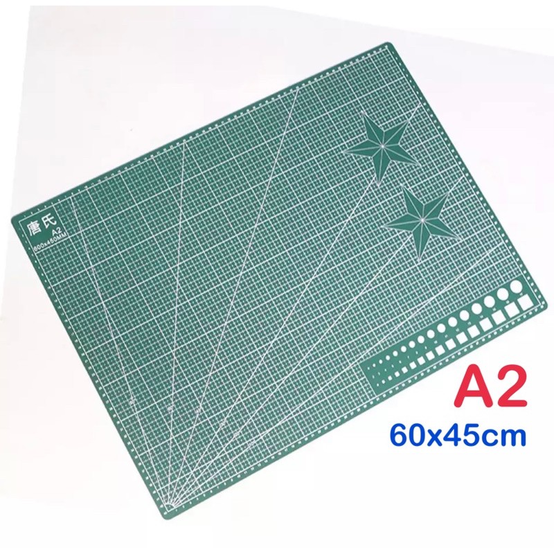 A2 PVC Cutting Mat Cutting Pad Board Double sided DIY Tool Cutting Board Papan Potong Kulit