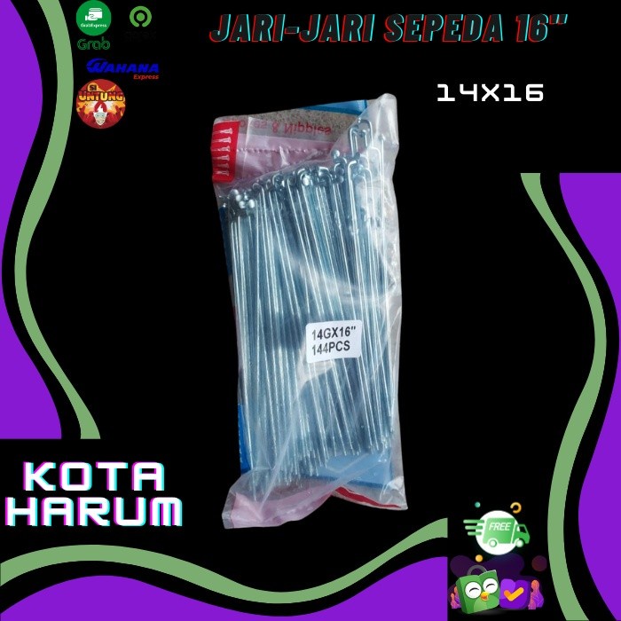 Ruji ; Jari Sepeda 16 (14x16)