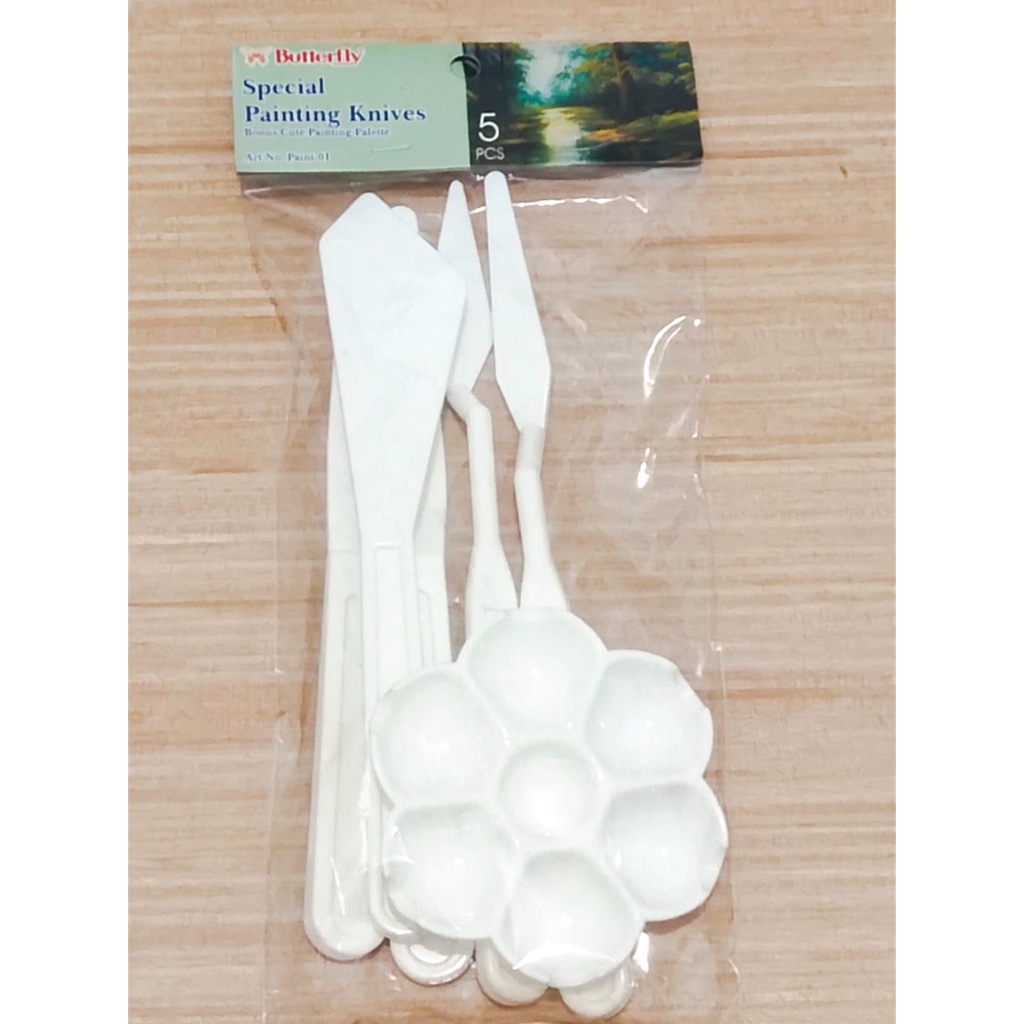 

Pisau Lukis Set dan Palet Butterfly