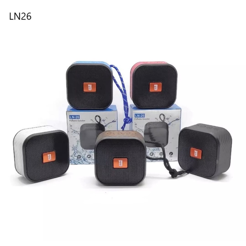 Speaker Bluetooth LN-26 Portable Wireless Speaker LN 26