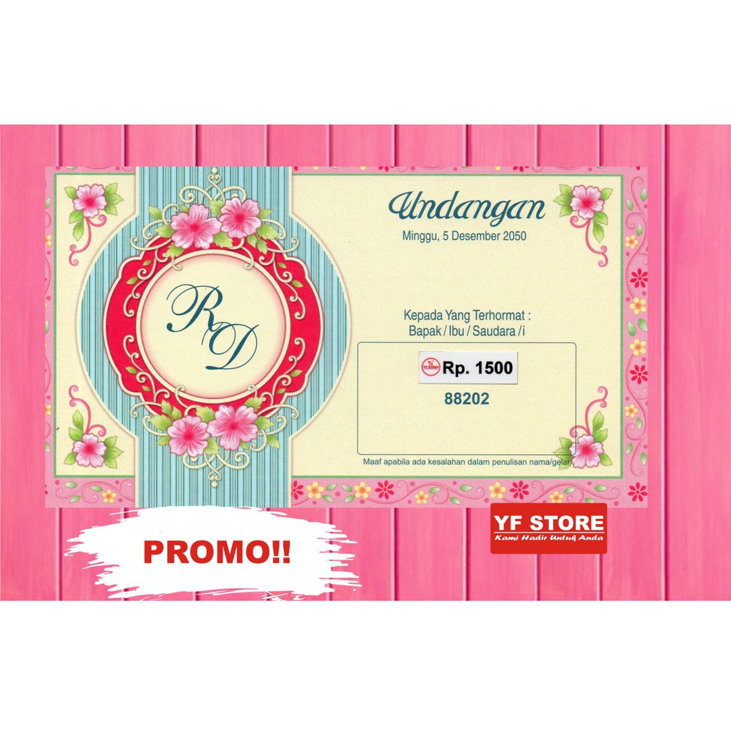 cetak undangan pernikahan murah erba 88202