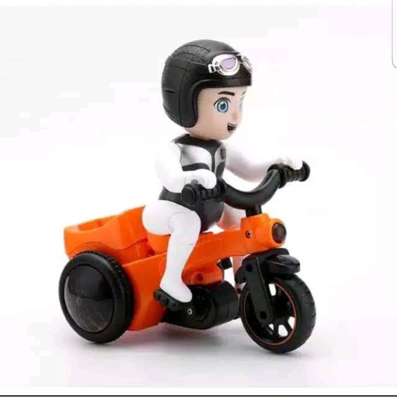 TERBARU Mainan Anak Bicycle Dancing / Sepeda Menari-03 ORANGE