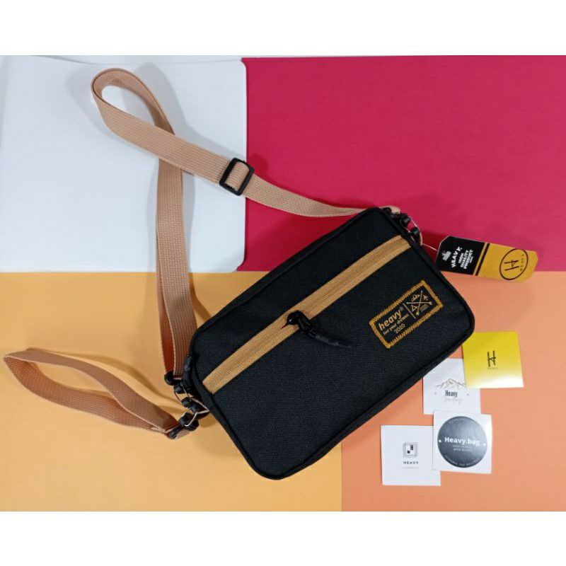 Heavy clutch bag pria / wanita . Tas distro . handbag / slingbag . pouch bag