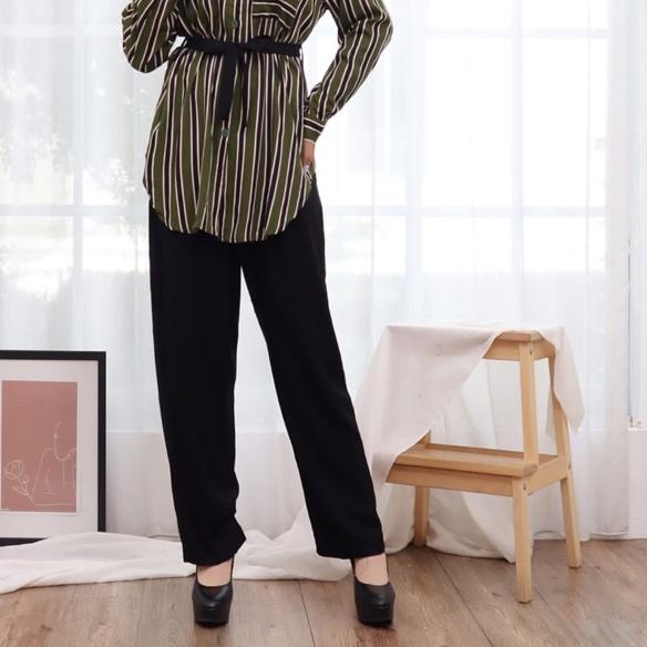 ✲ SETCEL RAYON SALUR STELAN JUMBO BUSUI KANCING ZOYA STRIP SET MURAH GROSIR PGMTA MUSLIM LEBARAN ❆