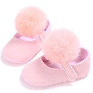 pom pom baby shoes