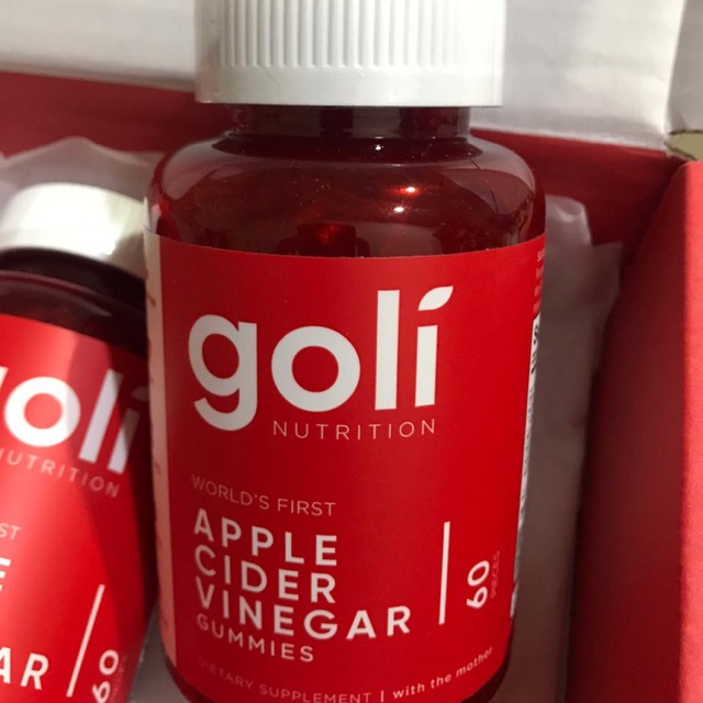 Goli Apple Cider Vinegar Gummy 60 pcs
