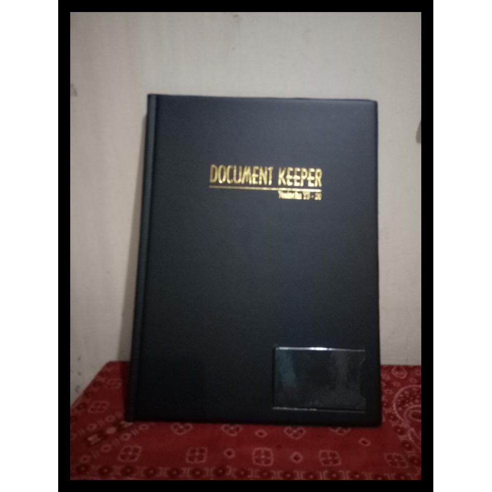 

PROMO Map Document Keeper Yushinca YS 20 Clear Holder