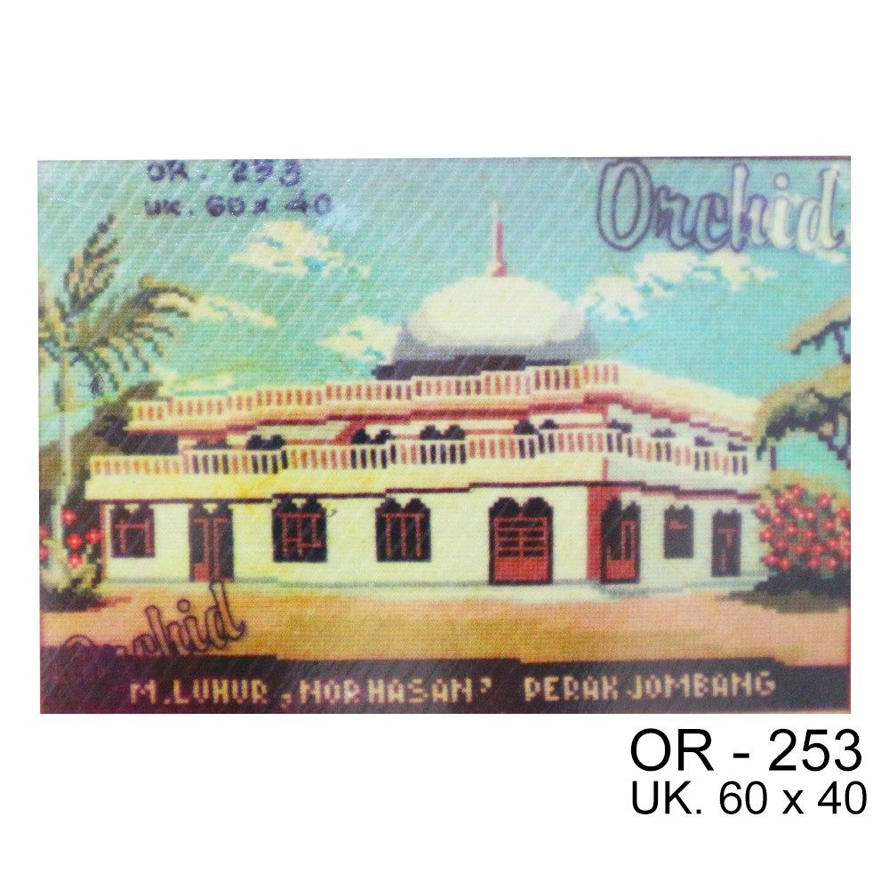 Kruistik Orchid - 253