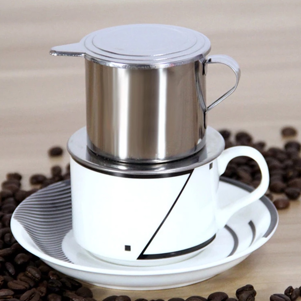 Vietnam Drip Stainless Alat Saring Kopi Tetes Coffee Drip Pot Stainless Steel