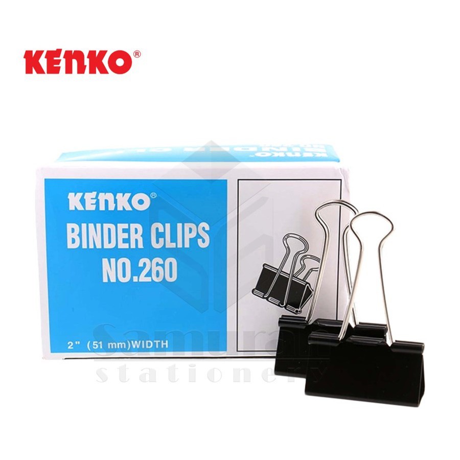 

Binder Klip Kenko No 260/Penjepit Kertas