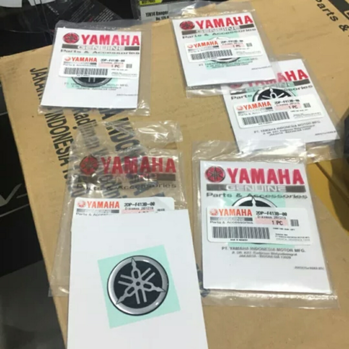 EMBLEM LOGO YAMAHA SAYAP NMAX AEROX ORIGINAL YGP 1PC