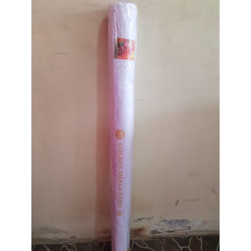 KAIN KATUN ERRO GOLDEN PUTIH BERSIH 1 ROLL