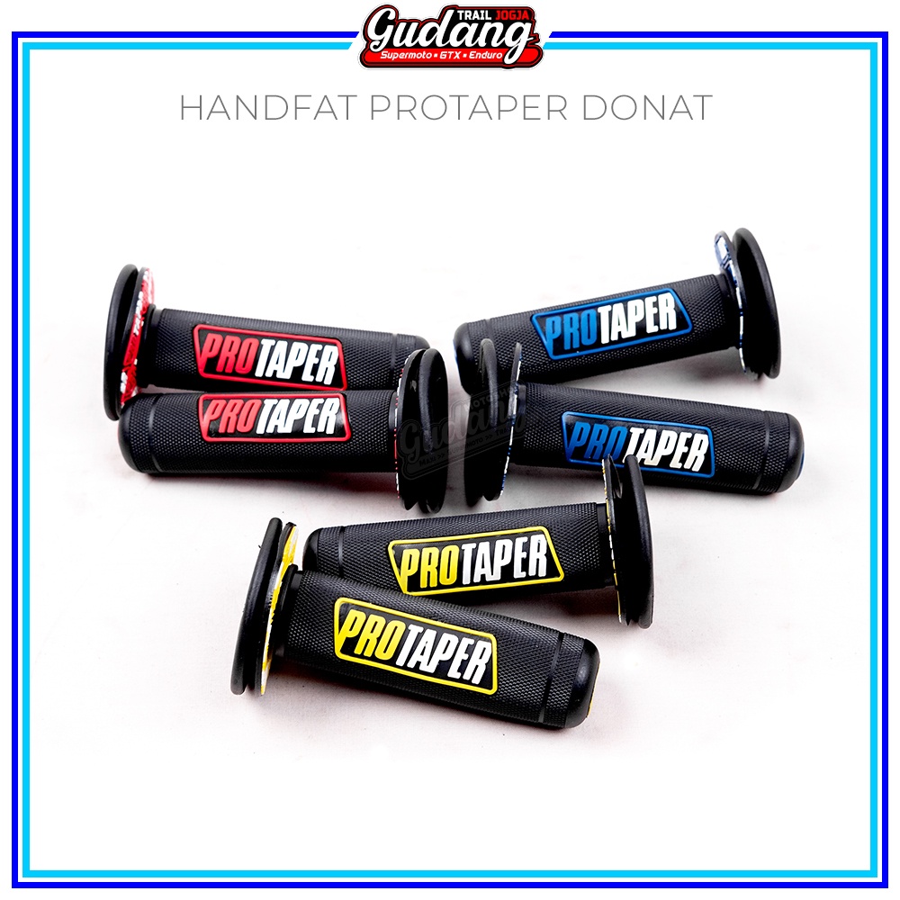 Handgrip Handfat Hanfat Karet Stang PROTAPER CLAMP ON Polos Transparant