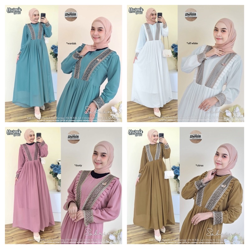 ready — SABRINA GAMIS DRESS CERUTY UWAIS ORI