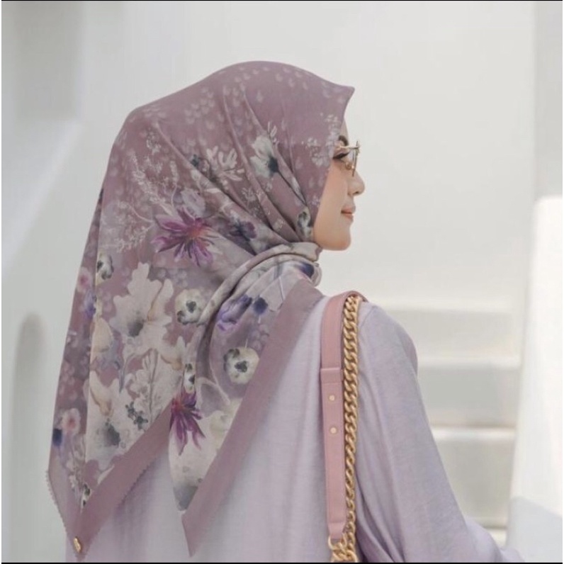 Preloved Buttonscarves Fiore Ash