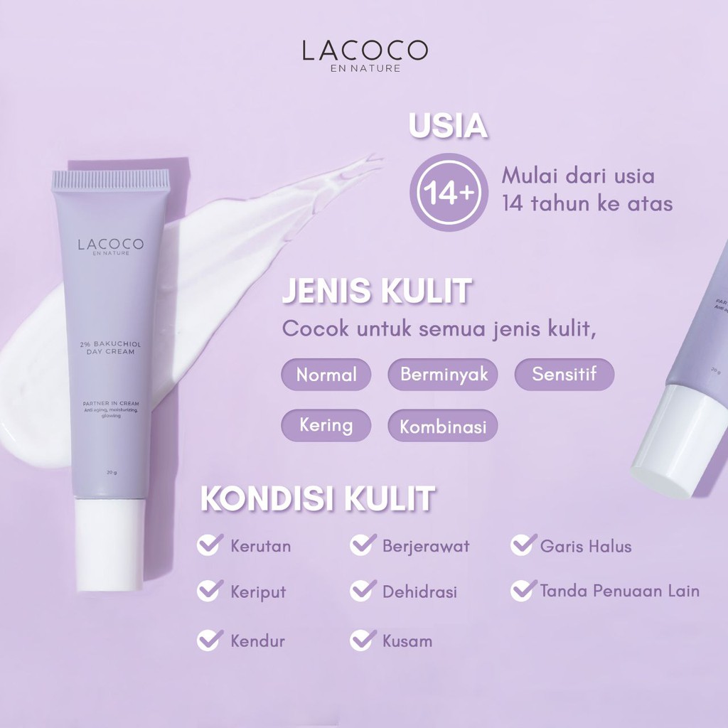 [NEW] LACOCO 2% Bakuchiol Day Cream