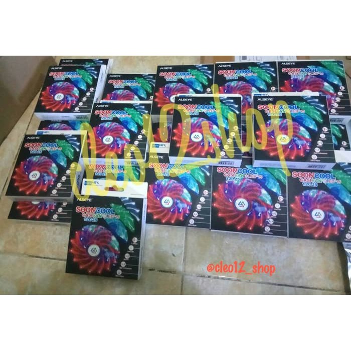 Kipas Casing LED/ Fan Casing LED 12cm (MOD PC/ Komputer)