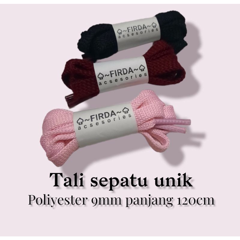 Tali sepatu unik di jual/pasang