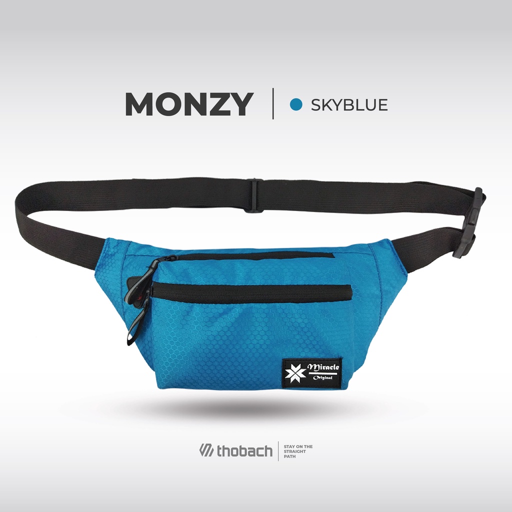 TAS SELEMPANG WANITA WAIST BAG CEWE KEREN TERBAIK MURAH MONZY THOBACH ORIGINAL