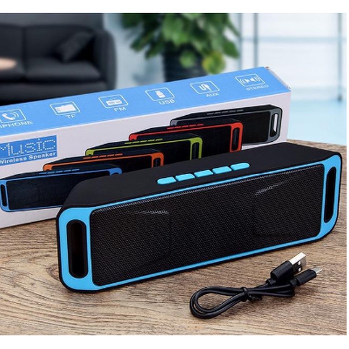 Speaker Megabass A2DP STEREO HITAM/Speaker Bluetooth STEREO