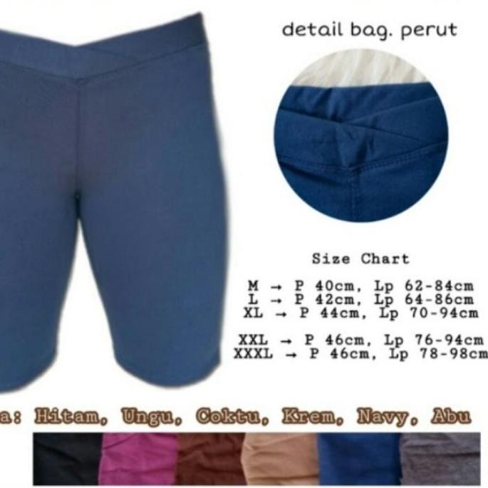 ➷ legging lorina tanggung/pendek ۩