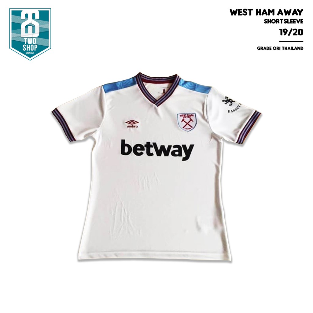 Jersey Bola West Ham Away 2019/2020 Grade Ori