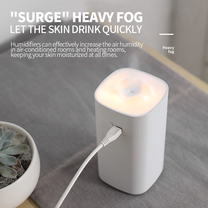 Humidifier Portable Diffuser Aroma Terapi Pengatur kelembapan Essential oil