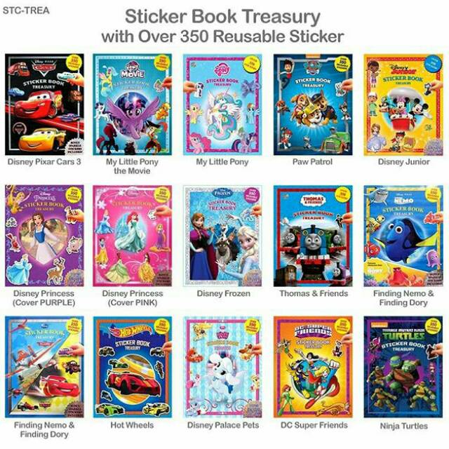 Sticker book treasury