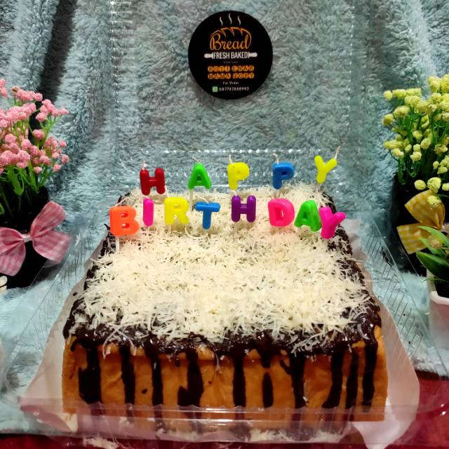 

Roti Enak - Sobek Lumer untuk Ultah/birthday/Anniversary isi 16slice