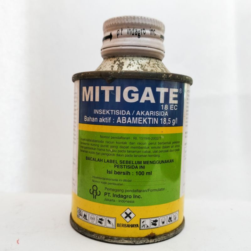 MITIGATE insektisida bahan aktif Abamektin  18 EC 100 ML