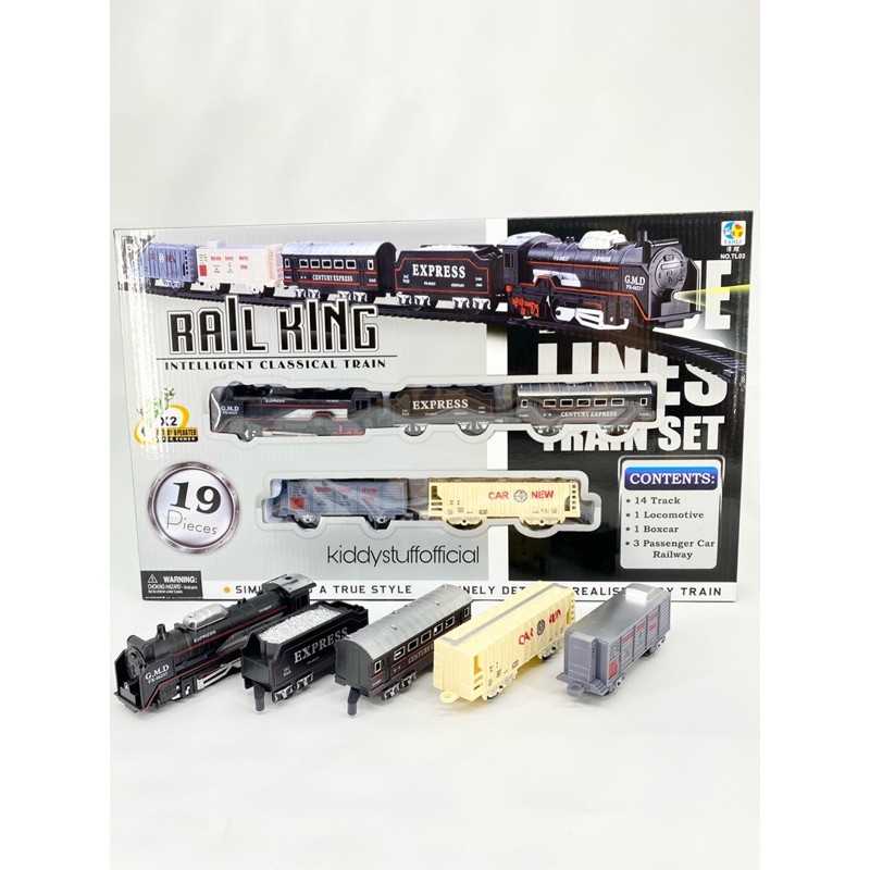 ✅ Diecast Kereta Api | Mainan Kereta Api | Kereta Rail King  | Kereta Api Anak |Kereta Api Anak