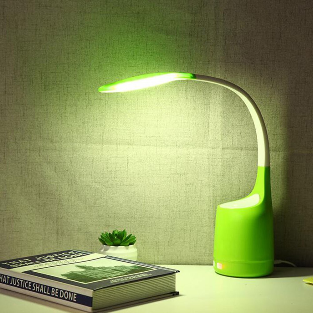 USB Portable Flexible LED Desk Lamp 3-Level Brightness with Humidifier 160ml