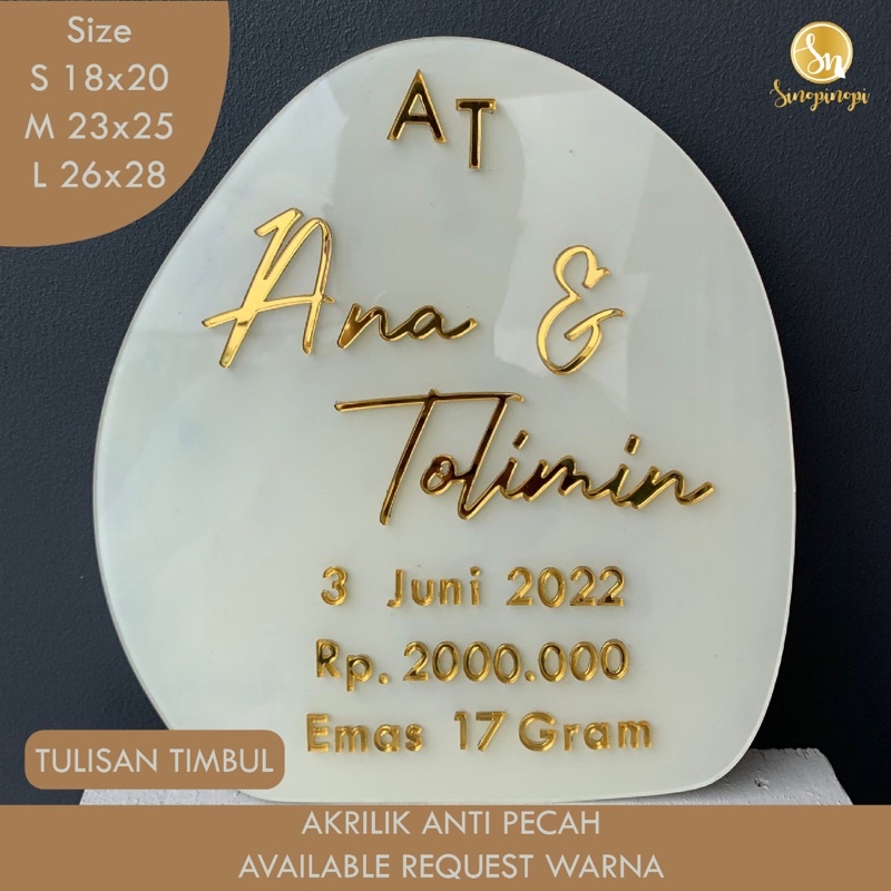 

AKRILIK BRUSH CAT STONE FULL TIMBUL | AKRILIK TETES AIR AKRILIK TELUR AKRILIK KACANG CUSTOM AKRILIK BACKGROUND MAHAR AKRILIK CUSTOM CUTTING GRAFIR DEKORASI HIASAN MAHAR | LAMARAN NIKAH BAHAN KERAJINAN HIAS UKIR